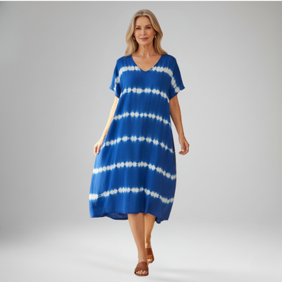 Wilma - Effortless Tie-Dye Dress