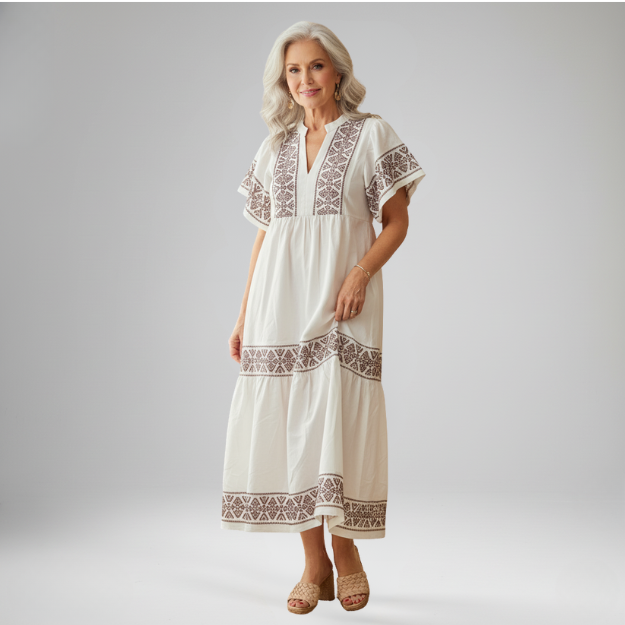 Hanna - Elegant Boho Dress