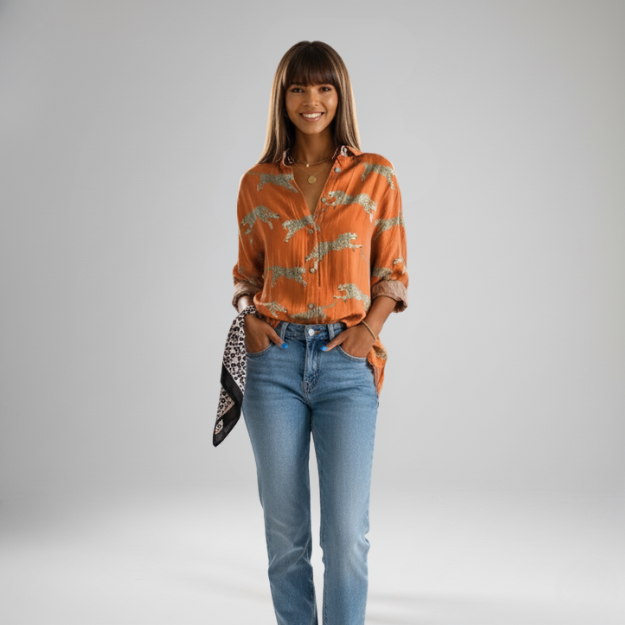 The Sara Printed Blouse