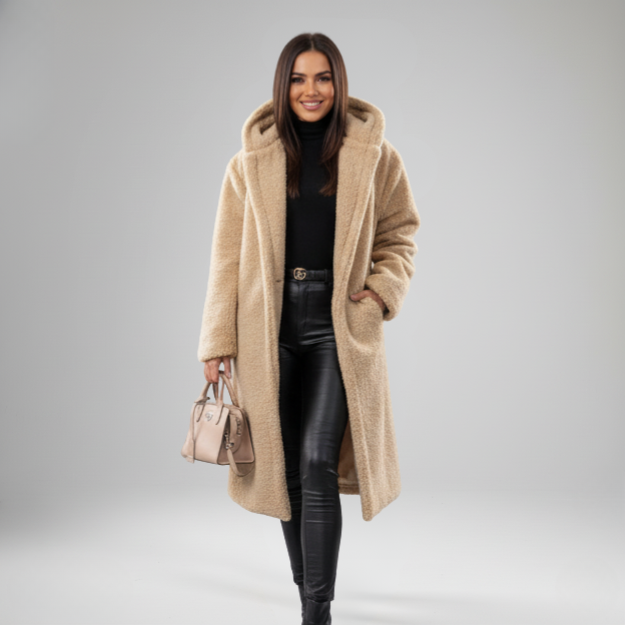 Mary | Hooded Spring Coat