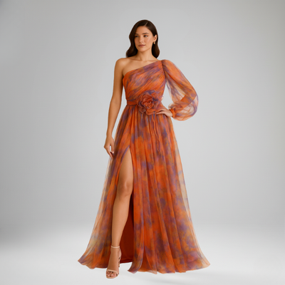 Aurora | Elegant Flowing Gown