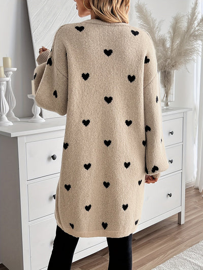 Ava | Heart Cardigan