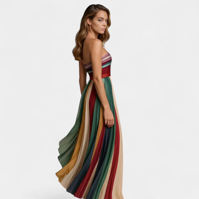 Diana | Pleated Maxi Dress