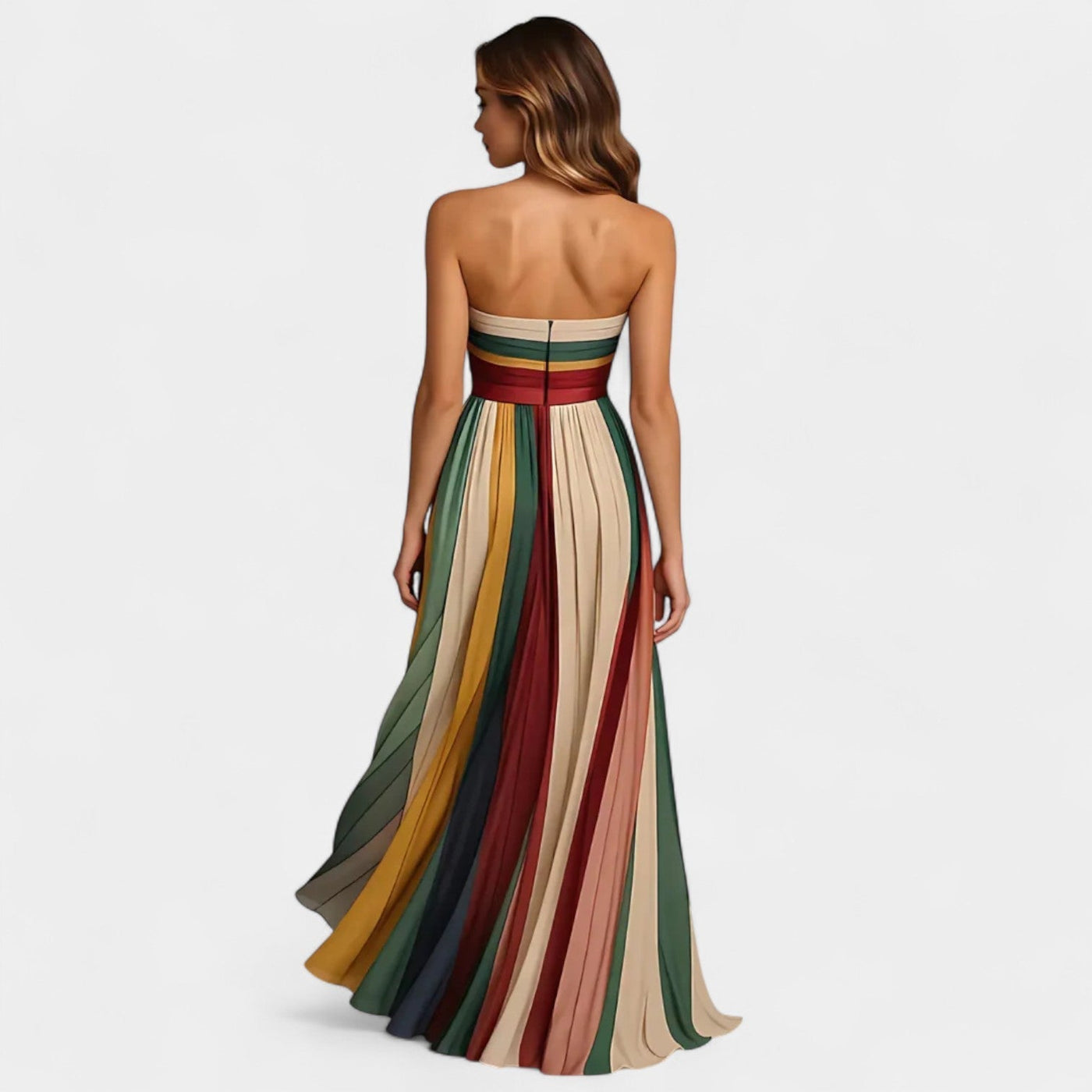 Diana | Pleated Maxi Dress