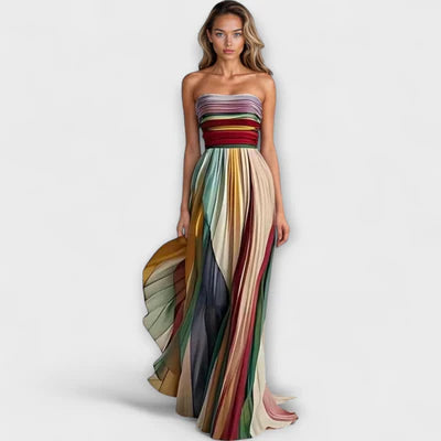 Diana | Pleated Maxi Dress